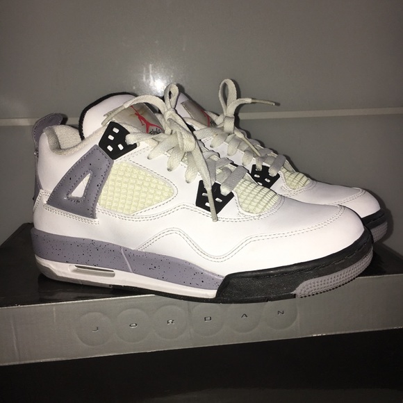 retro 4 white cement